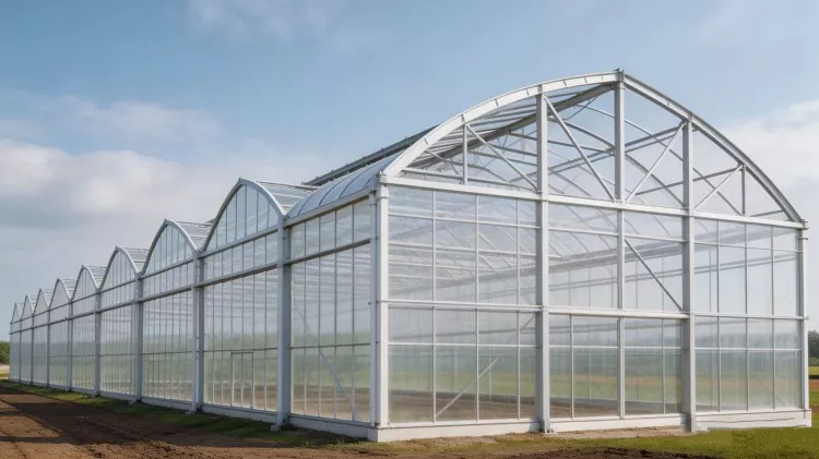 Steel structure agricultural greenhouses